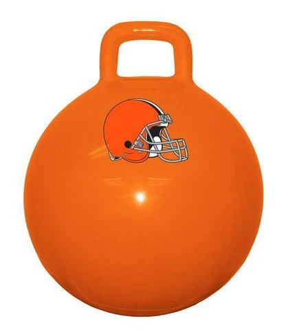 Cleveland Browns NFL Licensed Child Space Hopper Ball Kangaroo Inflatable Bounce Cover