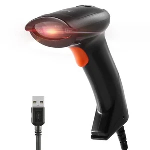 USB Barcode Scanner 1D Laser Wired Handheld Bar Code Scanners Reader for Mobi... - Picture 1 of 7