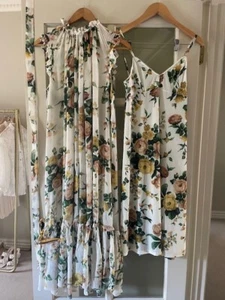 ZIMMERMANN ZIPPY FLORAL MIDI FLORAL DRESS SIZE 1 AUD 10-12 US 6-8 - Picture 1 of 10