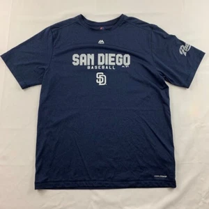 Majestic San Diego Padres Cool Base Graphic Tee Men's Size M MLB - Picture 1 of 7
