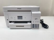 Impresora todo en uno inalámbrica de inyección de tinta Epson EcoTank ET-4760 blanca