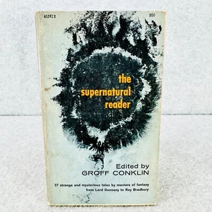 THE SUPERNATURAL READER Editor Groff Conklin Vtg Sci Fi Anthology Paperback Book - Picture 1 of 9