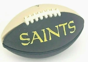 NFL New Orleans Saints Buildable Mini Football 5 Piece Puzzle Eraser 2017 - Picture 1 of 7