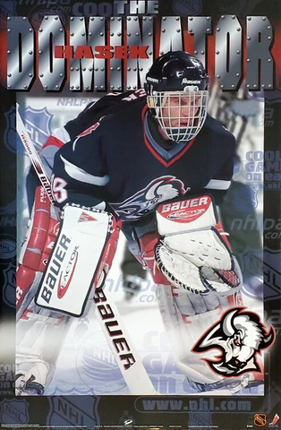 Dominik Hasek THE DOMINATOR Buffalo Sabres 1999 NHL Action 22x34 POSTER Cover