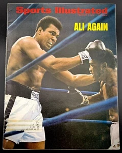 Sports Illustrated 4 de febrero 1974 Muhammad Ali - Joe Frazier Boxeo - Imagen 1 de 2