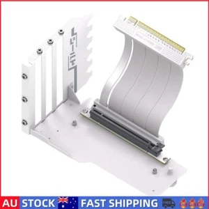 Vertical GPU Mounting Bracket w/ 15cm PCI-E 4.0 X16 Riser Cable(White No light) - Picture 1 of 9