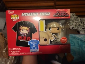 NEW Funko Pop! Himiko Toga Unmasked My Hero Academia XL Tee IN STOCK Pop 1029 - Picture 1 of 6