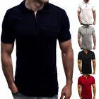 Contemporary Men's Designer Style Zip T Shirts Casual Slim Fit Collection