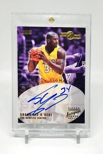 SHAQUILLE O'NEAL 2001-02 TOPPS STADIUM CLUB LONESTAR SIGNATURES AUTO Autograph - Picture 1 of 3