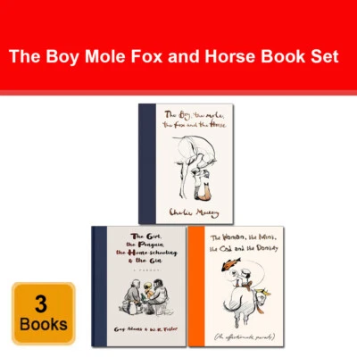 Set of 3 Books The Boy Mole Fox and Horse, Woman the Mink the Cod and Donkey  - Image 1 of 2