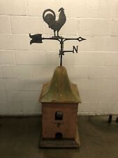 Antique Architectural Salvage Early1900s L.A Home Cupola with Weathervane
