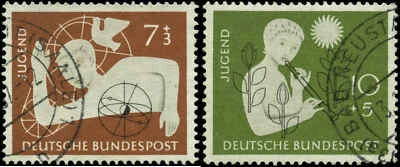 Germany Scott #B348-#B349 Michel #232 - #233 Complete Set of 2 Used - Image 1 of 3