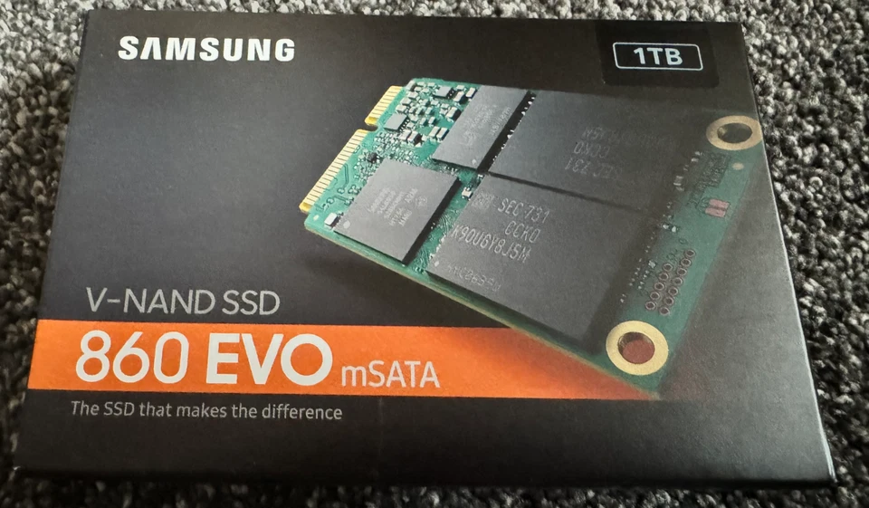 Samsung 860 EVO 1TB mSATA V-NAND SSD MZ-M6E1T0BW Brand New - Image 1 of 1