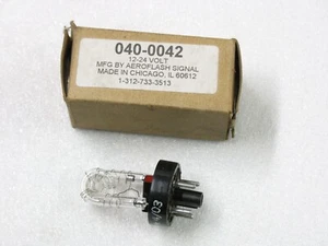 New Genuine Aeroflash 040-0042 Flash Tube Assembly 12-24 Volt NOS - Picture 1 of 4