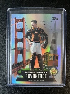 2022 Topps Series 1 Buster Posey Home Field Advantage SSP #HA-9 Giants Case Hit - Bild 1 von 2
