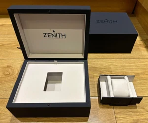 Scatola presentazione orologio Zenith attuale originale originale custodia da viaggio set completo - Foto 1 di 11