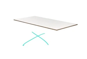 Schreibtisch mit Glasplatte von IKEA zu verschenken - Bild 1 von 1