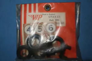 Juego de repuesto de ruedas de autos de carreras vintage VIP Victory Industries. Pieza #R92. De lote antiguo - Imagen 1 de 2
