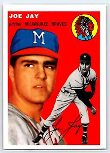 1954 Topps #141 Joe Jay Archive reprint - Picture 1 of 2