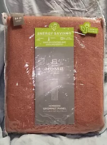NWT $120 JC Penney JCP Pembroke Cedarwood Grommet Lined Curtain Panel 50 x 84 - Picture 1 of 4