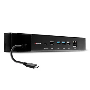 Lindy USB 3.2 Type C Docking Station 43319 USB-C Laptop & Surface Tablet Dock - Picture 1 of 5