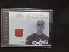 2007 Tristar Elegance Showtime Clayton Kershaw Game-Used Patch Relic GCL Dodgers