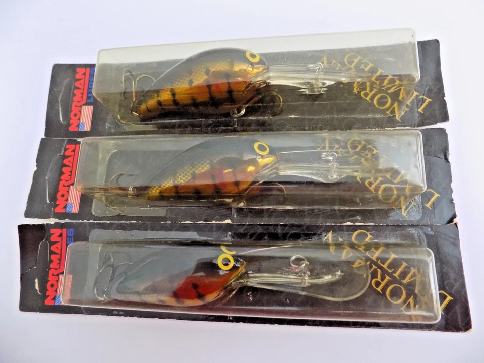 Bill Norman Deep Diver 5/8oz Mixed Colors Crankbait Fishing Lures DD22
