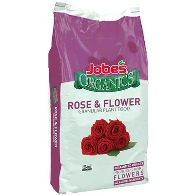 Fertilizante Granular para Rosa Jobe's Organics, Fertilizante Orgánico para Plantas para Rosa,... Foto 1 de 4