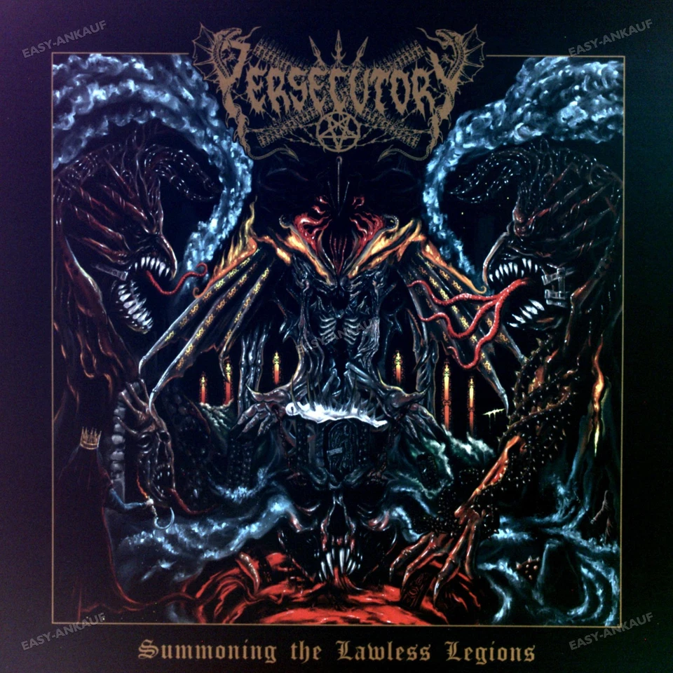 Persecutory - Summoning The Lawless Legions LP Yellow Vinyl (VG+) '* - Image 1 of 1