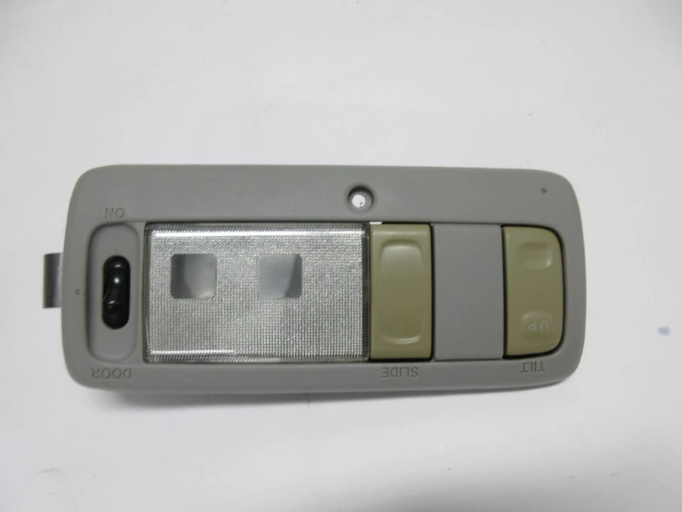 1996-2000 Toyota Rav4 cúpula mapa de luz teto solar interruptor deslizante de inclinação fabricante de equipamento original cinza - Imagem 1 de 2