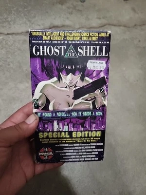 Ghost in the Shell (VHS, 1997, Special Edition Original Japanese Dubbed English) - Image 1 of 4