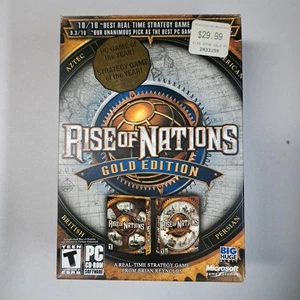 Rise of Nations: Gold Edition (PC, 2004) Small Box Retail COMPLETE In Box - Bild 1 von 5