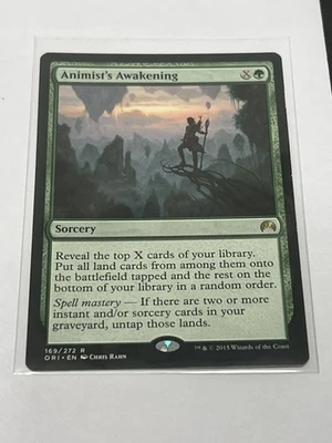 MTG Animist's Awakening - Magic Origins 169 - Image 1 of 2