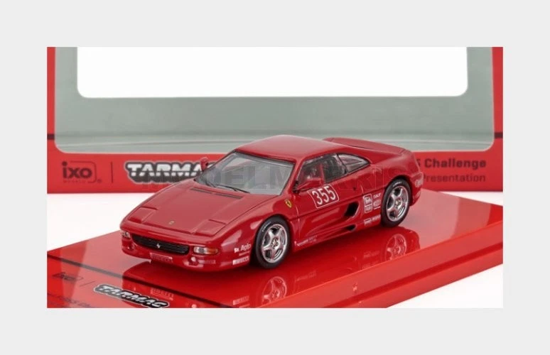 TARMAC T64-083-PRE FERRARI - F355 CHALLENGE PRESENTATION SEASON 1995 - RED - 1/6 - Immagine 1 di 2