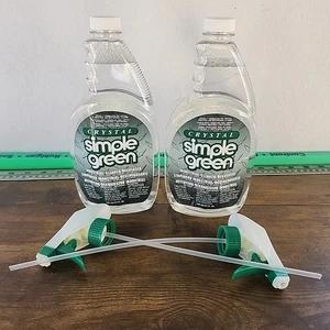 Simple Green Crystal Industrial Cleaner and Degrease Lot Of 2 From 2004 24oz - Picture 1 of 8