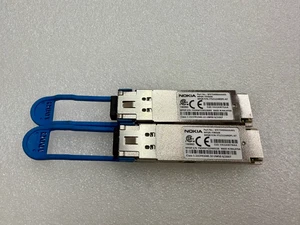 Nokia 3FE73400AAAA01 FTLC1151RDPL-A7 100GBASE-LR4 QSFP28 C-TEMP SMF 10KM 1 PIEZA - Imagen 1 de 6