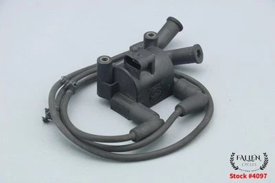 2012 Harley Street Glide Ignition Igniter Coil + Spark Plug Wires VIDEO #4097 - Image 1 of 4