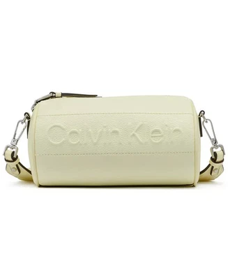 Calvin Klein Modern Essentials Barrel Crossbody Bag Women's Endive Zip Closure - Image 1 of 4