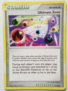 Ultimate Zone 91/99 DMG - B1G1F - Arceus Pokemon Card $2 Combined Shipping - Picture 1 of 2