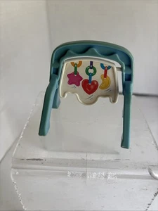 Fisher  Price Loving Family Dollhouse Size Blue Play Gym Used 1999 - Picture 1 of 6