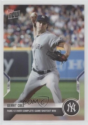 2021 Topps Now /475 Gerrit Cole #487 - Image 1 of 2