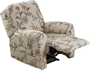 Recliner Slipcovers 4-Pieces Recliner Chair Covers Lazy Boy Chair Covers Stre... - Picture 1 of 7
