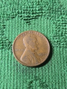 Centavo de trigo P 1929 circulado - Imagen 1 de 2