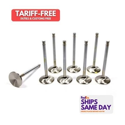 Válvula de escape de acero Edelbrock EDE9643 se adapta a Mopar serie B / RB paquete de 8  Foto 1 de 4