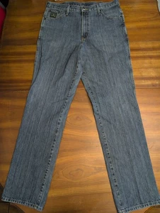 Cinch Green Label Rigid Blue Jeans Herren 36x36 Relaxed Medium Stone Wash Western - Bild 1 von 19