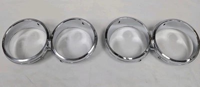 Chrysler Imperial Lt & Rt 1968 faros delanteros biseles OEM Mopar Foto 1 de 4