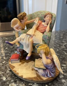 Demdaco Retired Prayers & Promises "Don’t Worry About Tomorrow" 2002 Figurine - Picture 1 of 5