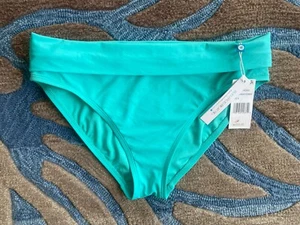 Neu mit Etikett Bleu Rod Beattie Hipster-Bikiniunterteil Größe 8 türkisblau Wave Runner 53 $ - Bild 1 von 7