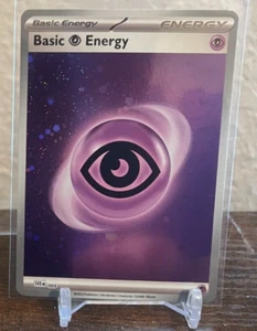 Pokémon - Scarlet & Violet - Basic Psychic Energy -Cosmos Foil NM/M - Picture 1 of 2