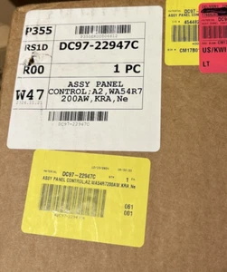 DC97-22947C SAMSUNG ASSY PANEL CONTROL;A2,WA54R7200AW,KRA,NE - Picture 1 of 1